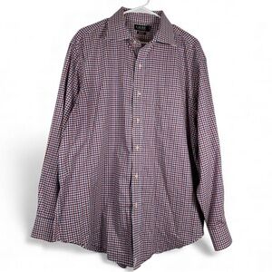 Lauren Ralph Lauren Men's Long-Sleeve Non-Iron Shirt, Sz 17.5 34/35, Classic Fit